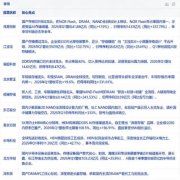 存储范畴多厚利好集中落地